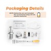 Buoan Electronic Keypad Door Knob, Smart Keyless Entry Door Knobs,
