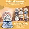 Snow Globe Christmas Music Box | Winter Landscape Mountains |