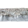 3D Knoxville Regional Raised Relief Map | Great Smoky Mountains
