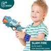 Dinosquad Gun Dinosaur Blasters Toy Gun for Toddlers Age 3-5,