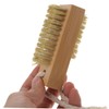 Minkissy Nail Art Cleaning Brush Set 2pcs Wooden Nail Brushes
