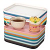 20 Pcs Plastic Art Trays, 10 Colors Stackable Activity Crafts