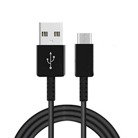 Original 10ft USB-C Cable for Motorola Moto G7 with Fast Charging and Data Transfer. (Black / 3Mt)