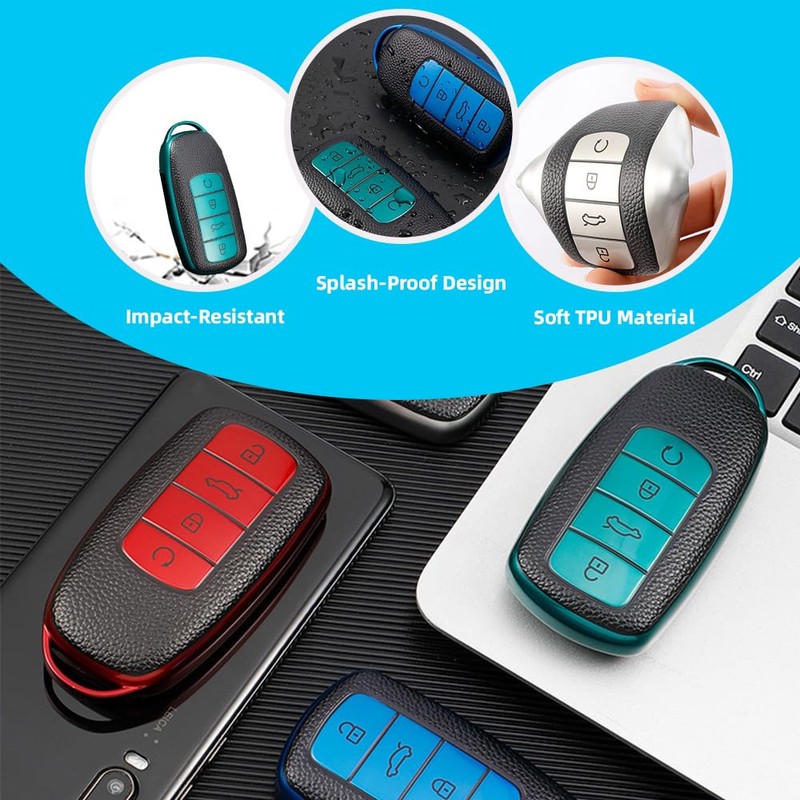 ATFIGII Key Fob Cover Compatible with Chery Omoda 5 Tiggo