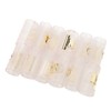 12Pcs Bed Sheet Grippers Adjustable Strong Clamp Force Sturdy ABS