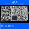 AIMALL Household Screw and Nut Kit - Complete Screw Box