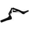 HTTMT- Black Rear Passenger FootPeg Bracket Pedal Compatible with 2018-2020