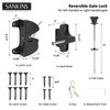 SANKINS Key Lockable Fence Gate Latch, 2 Sided Gate Lock