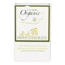 Simply Gentle Organic Cotton Buds, 200 Pack