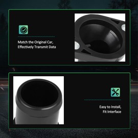 SCITOO Thermostat Housing for Hyundai Elantra 2011-2016 Engine Coolant Thermostat Housing Assembly Thermostat For Car256312B051