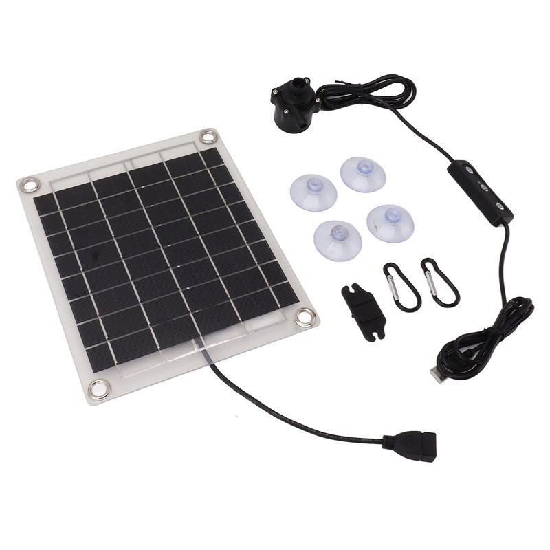 Solar Water Pump Kit 20W Submersible for Fountain Pond Bird