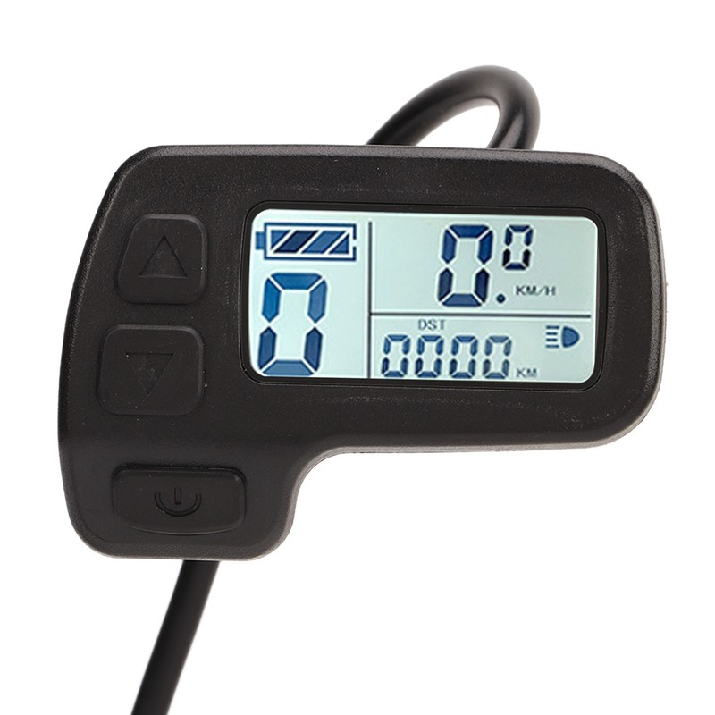 Electric Bicycle LCD Display 24V 36V 48V Universal SM Connector