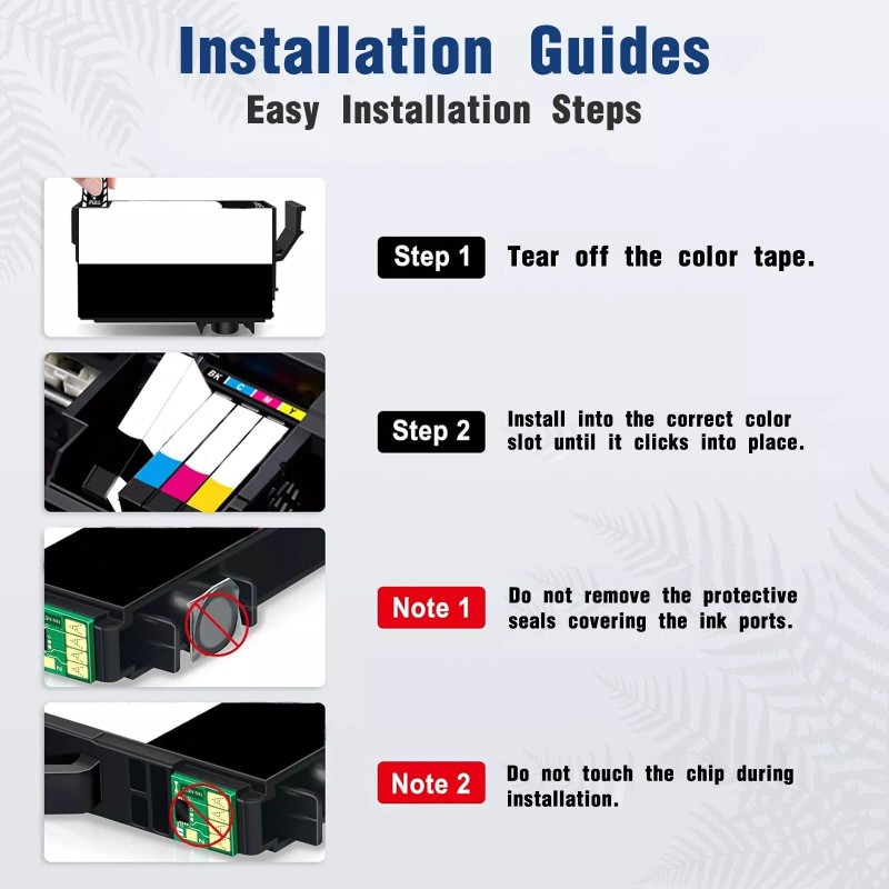 SAOUOT 232XL Ink Replacement for Epson WF-2930 XP-4205 XP-4200 WF-2950