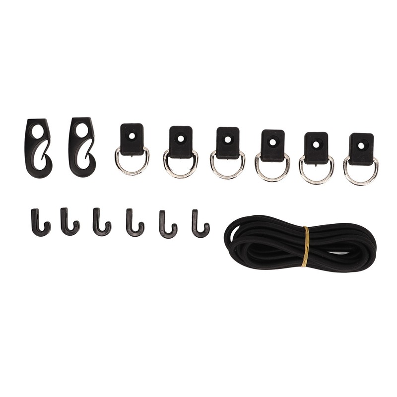 16.4inch Kayak Deck Rigging Kit Stretch String Rope With Hooks
