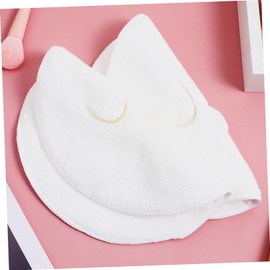 PACKOVE 2Pcs Reusable Face Mask Towels Soft Durable Spa Facial Compress Towels for Moisturizing and Skin Care for Home Use and Personal Beauty Treatment
