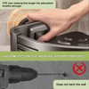2 Shelf Corner Shower Caddy - Suction Cup, With Towel