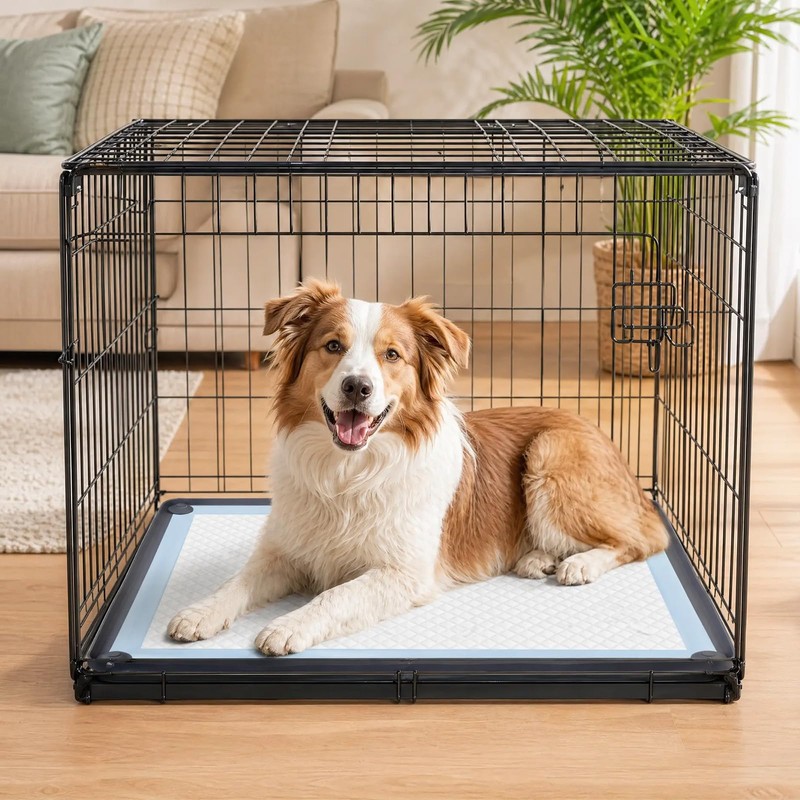 Pee Pad Holder for Dogs, 24" x 24" Thick Silicone
