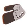 Leather Archery Finger Tab Protect Guard Recurve Bow Protector Shooting