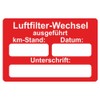 Car Service Sticker / Inspection Sticker 60 x 40 mm