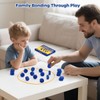 Bameca Magnetic Chess Game with Full-Size Stones, Magnet Game with