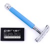 Parker Butterfly Open Safety Razor and 5 Parker Premium Double