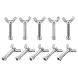 PATIKIL 1-1/4" Stainless Steel Pottery Bat Pins, 10 Sets, Fits Standard Throwing Wheel Heads