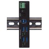 EX-1244HMS 4 Port USB 3.2 Gen 1 HUB Din-Rail Kit