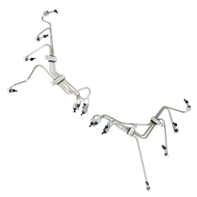 WFLNHB Fuel Injection Lines 8 Set Replacement for Ford 6.9L