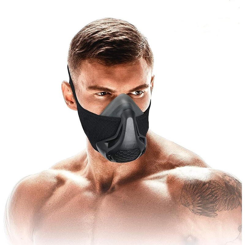 Training Altitude Mask, High Elevation Sport Mask to Improve Lung