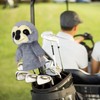 Sloth Golf Club Head Covers, Relassy Novelty Driver Head Covers,