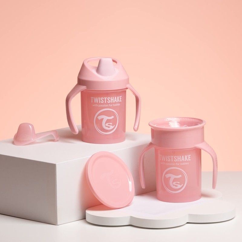 Twistshake Leak-proof Baby Drinking Cups - Set of 2 |
