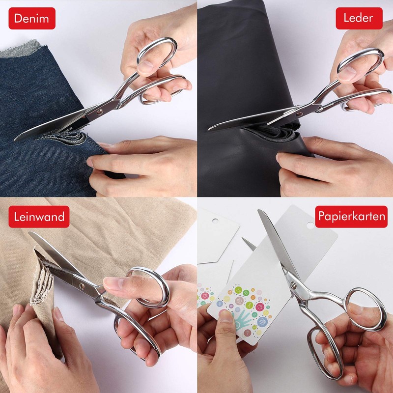 JARVISTAR Professional Fabric Scissors, Sewing Scissors, Dressmaking Scissors, 20.5 cm