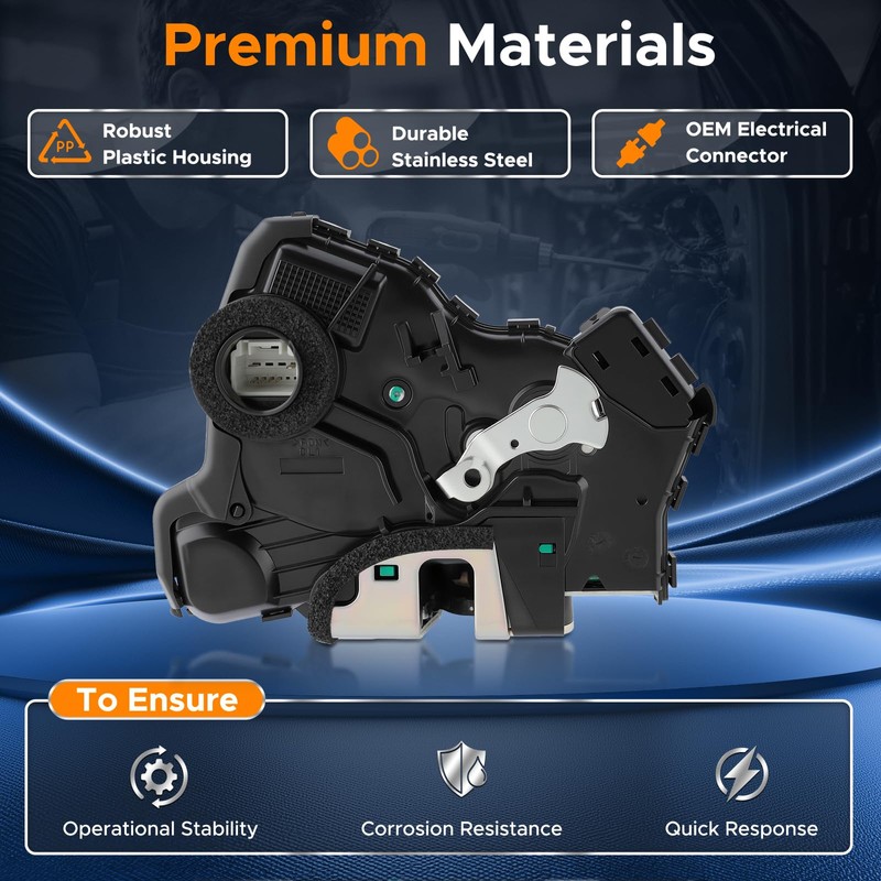 Front Driver Left Side Door Lock Actuator Motor Fits for