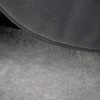 PIT66 Black Armrest Cover Center Console Lid Cover Microfiber Leather