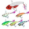 Senvenelec 6pcs (12g) Fishing Lures 3D Eye Bait Hard ViB
