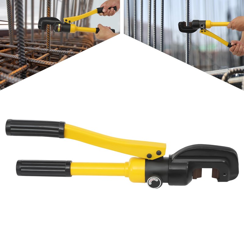13 Ton Manual Hydraulic Steel Bar Cutter with Toolbox, Heavy