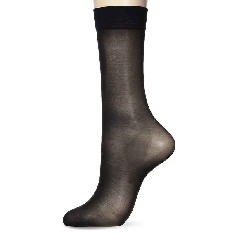Gunze SBS420 Women's Short Stockings, Sabrina Shape, Below Knee Length,