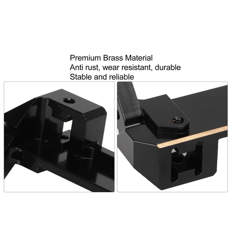 RC Front Bumper Mount Brass Replacement Bumper Bracket for RGT