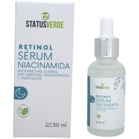 Serum facial ANTI IMPERFECCIONES, de NIACINAMIDA con RETINOL y Avena, elimina textura y marcas en la piel por acné y edad, 30ml