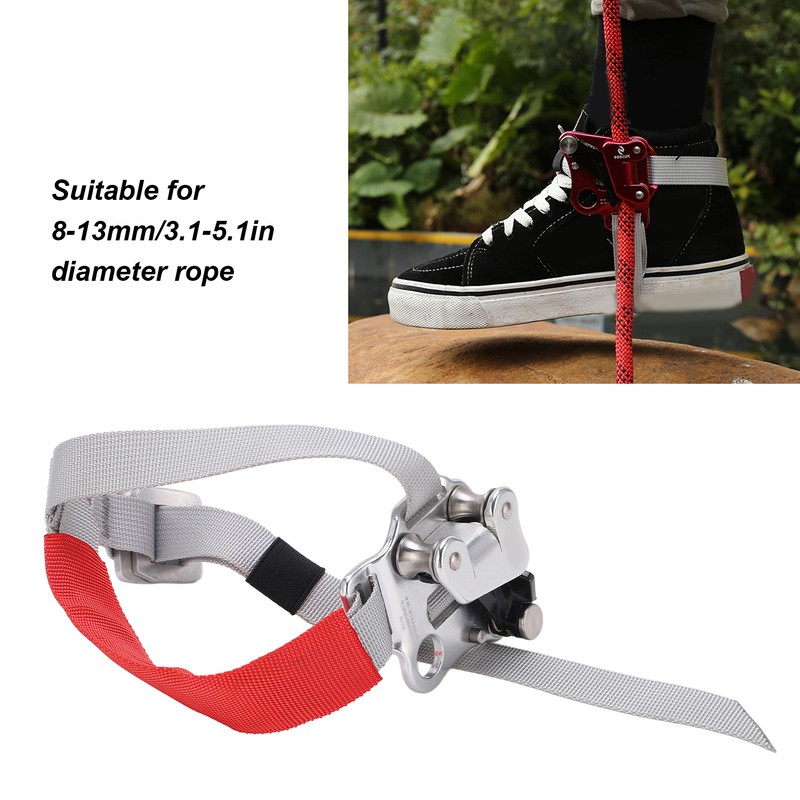 Outdoor Foot Ascender Riser Rock Climbing Ascender Safe Mountaining Aerial