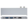 Computer Hub 7 in 1 Adapter USB3.1 CNC Process Office