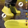 biped 1 Pair of Waterproof Silicone Shoe Covers for Many
