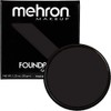 Mehron Greasepaint- Base de maquillaje(1.25 onzas), Negro