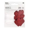 Rico Design 24 red heart pendants S.