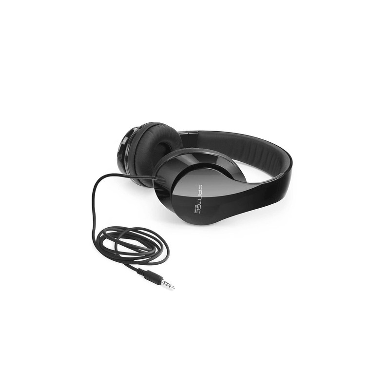 FANTEC 2470 SHP-250AJ-BB Stereo Headphones, Black, 175 x 75 x