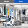 MISSLO Thick Over Size Storage Bag, Folding Organizer Bag, Under