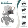 WONDERFOLD WONDERFOLD Universal Parent Console Stroller Organizer with 4 Insulated