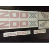 Honda Honda 200X ATC Decals Graphic Set