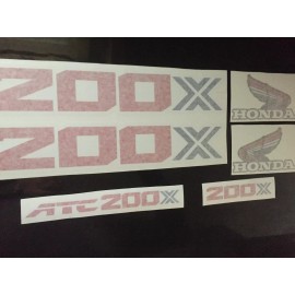 Honda  Honda 200X ATC  Decals Graphic Set