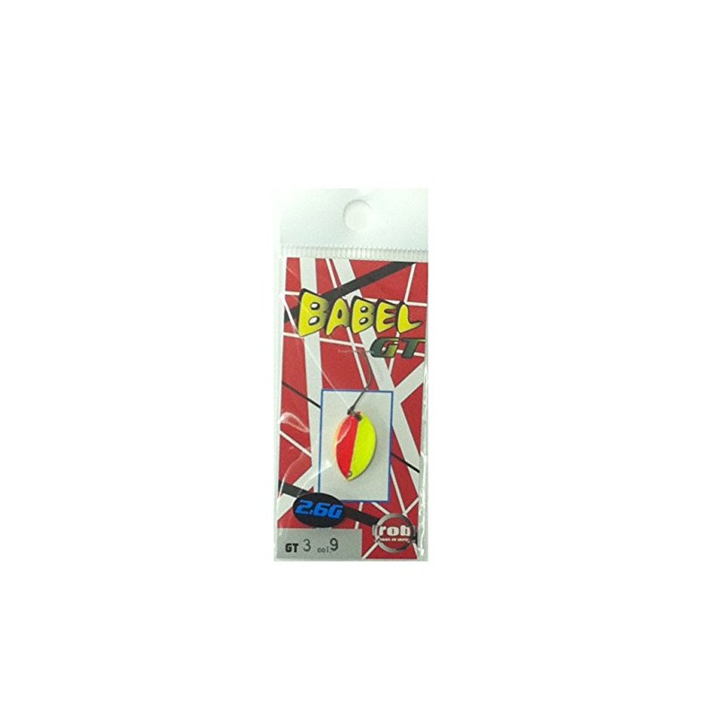 ROB LURE Babel GT3 No.09 Straight Flush Spoon 0.1 oz
